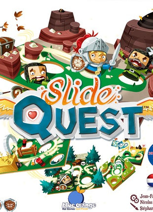Slide quest – strategisch bordspel – 2 tot 4 spelers