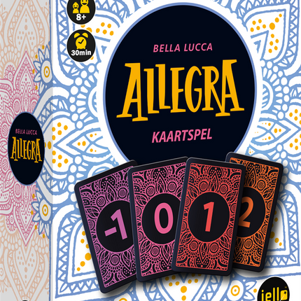 Dit is een foto van het spel Allegra te koop bij Speldorado Spellenwinkel Delft