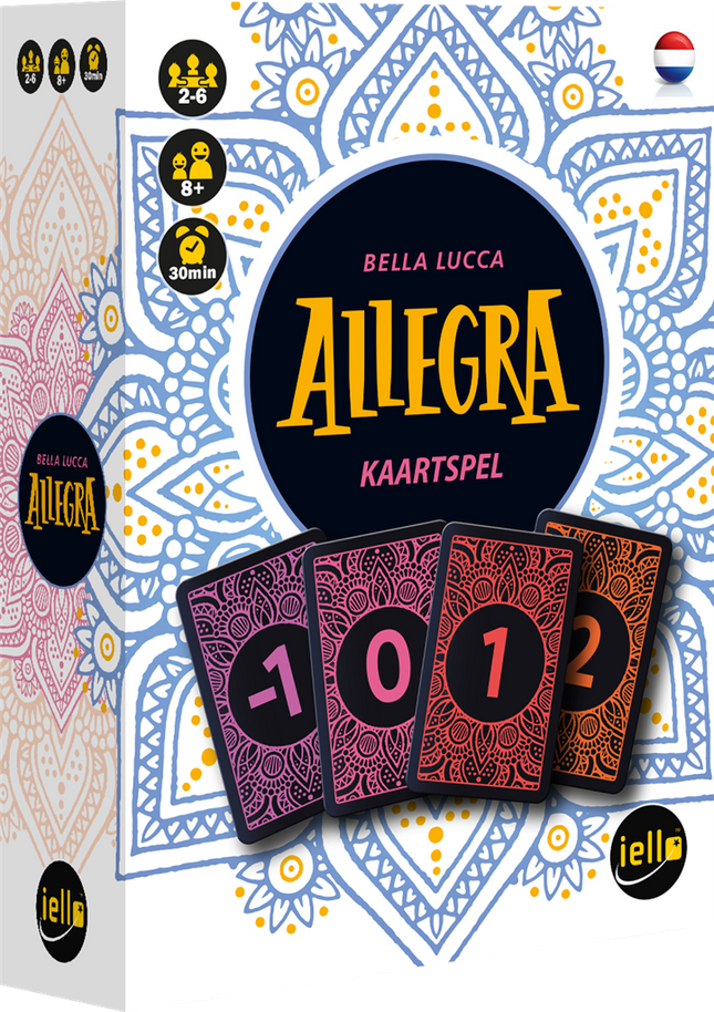 Dit is een foto van het spel Allegra te koop bij Speldorado Spellenwinkel Delft