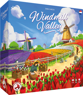 Dit is een foto van het spel Windmill Valley te koop bij Speldorado Spellenwinkel Delft