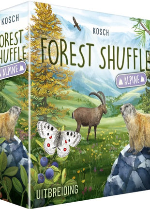Forest Shuffle Alpine – gezellig bordspel – 2 tot 5 spelers