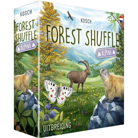 Forest Shuffle Alpine – gezellig bordspel – 2 tot 5 spelers