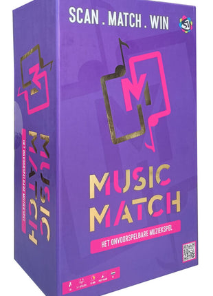Music Match – party kaartspel – 2 tot 4 spelers