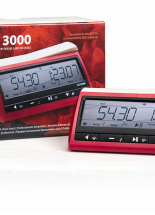 Schaakklok DGT 3000 Digitaal Rood