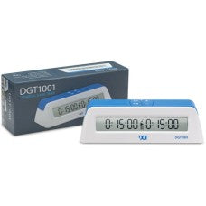 Schaak  Schaakklok DGT 1001 Digitaal Wit - Hout - uitvoering