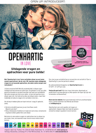 Openhartig In Love