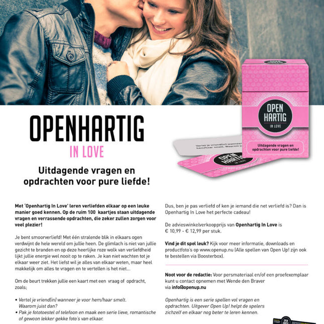 Openhartig In Love