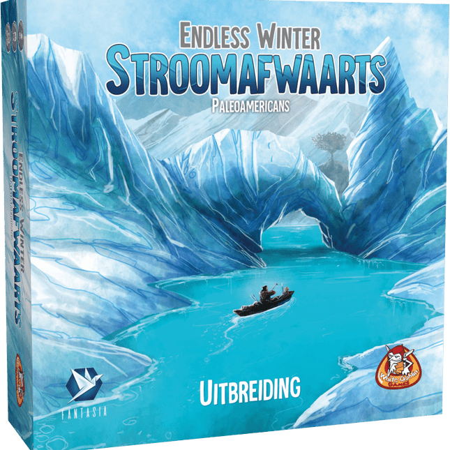 Dit is een foto van het spel Endless Winter Stroomafwaarts te koop bij Speldorado Spellenwinkel Delft