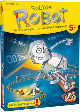 Robbie Robot (Gele reeks) – gezellig kaartspel – 2 tot 6 spelers
