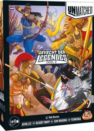 Gevecht der Legendes 2 Unmatched – strategisch bordspel – 2 tot 4 spelers