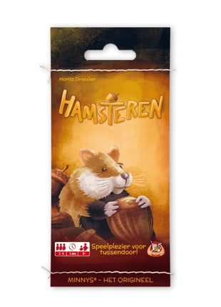 Minnys - Hamsteren – gezellig kaartspel – 2 tot 4 spelers