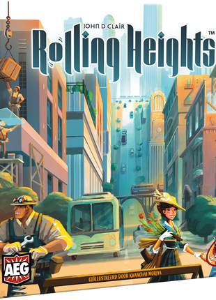 Rolling Heights – strategisch bordspel – 1 tot 4 spelers