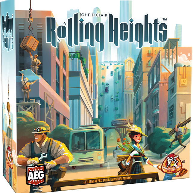Dit is een foto van het spel Rolling Heights te koop bij Speldorado Spellenwinkel Delft