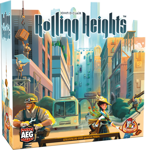 Rolling Heights – strategisch bordspel – 1 tot 4 spelers