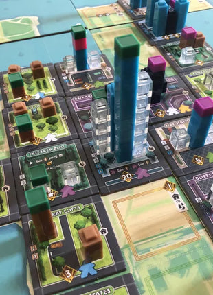 Dit is een foto van het spel Rolling Heights te koop bij Speldorado Spellenwinkel Delft