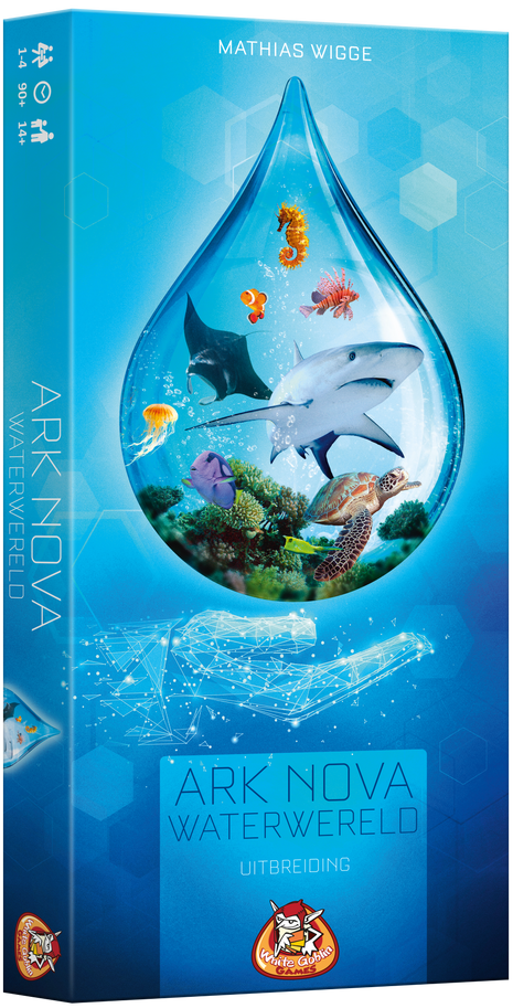 Ark Nova Waterwereld – strategisch bordspel – 1 tot 4 spelers