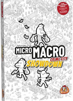 MicroMacro Crime City Showdown – gezellig bordspel – 1 tot 4 spelers