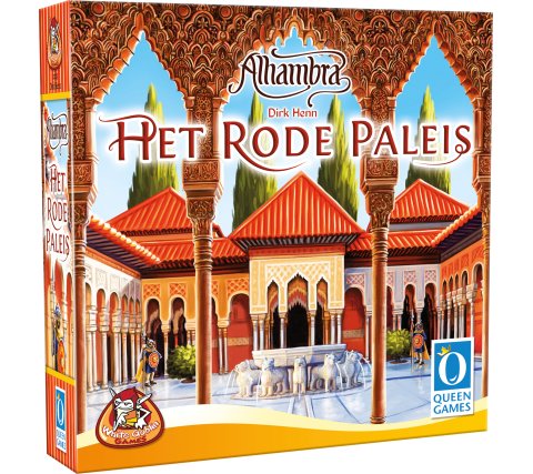 Dit is een foto van het spel Alhambra Het Rode Paleis te koop bij Speldorado Spellenwinkel Delft