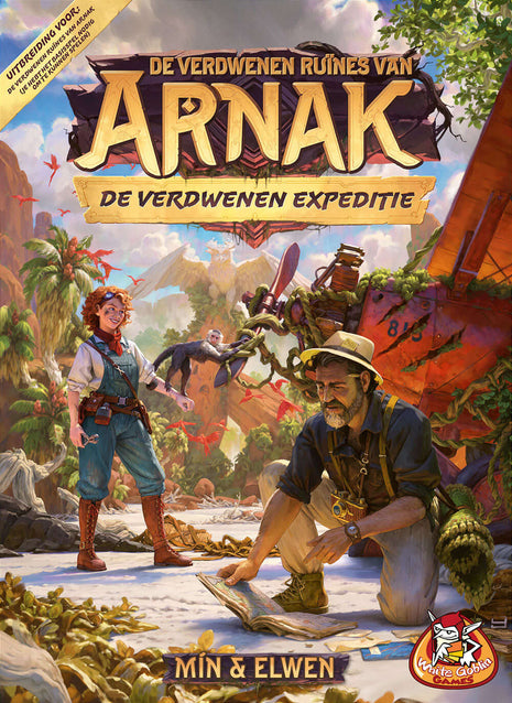 De Verdwenen Ruines van Arnak De Verdwenen Expeditie – strategisch bordspel – 1 tot 4 spelers