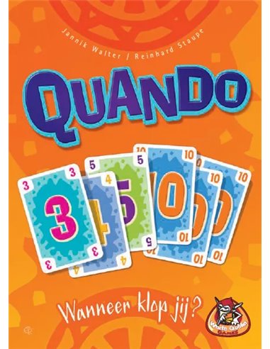 Quando – gezellig kaartspel – 2 tot 6 spelers