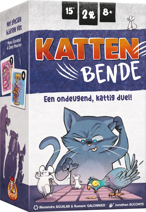 Kattenbende – gezellig kaartspel – 2 spelers