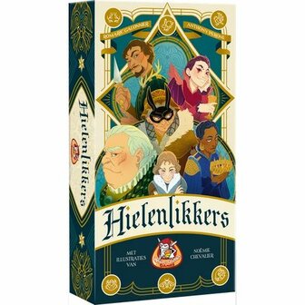 Dit is een foto van het spel hielenlikkers te koop bij Speldorado Spellenwinkel Delft