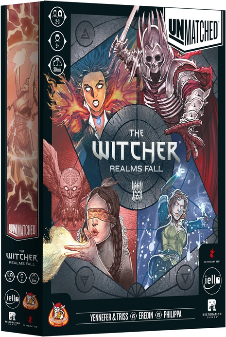 The Witcher - Realms Fall - Unmatched – strategisch bordspel – 1 tot 3 spelers