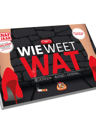 Wie Weet Wat - 18+ – party bordspel – 2 tot 10 spelers