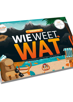 Wie Weet Wat - Vakantie – party bordspel – 2 tot 10 spelers