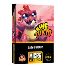 King of Tokyo : Baby Gigazaur – gezellig bordspel – 2 tot 6 spelers