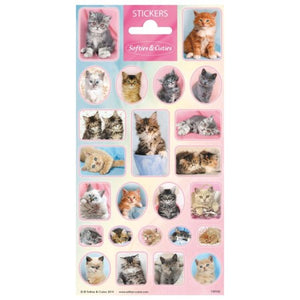 Paper Sticker Sheet - Kittens, FUN-100566 van Boosterbox te koop bij Speldorado !