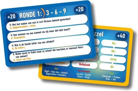 Dit is een foto van het spel De Slimste Mens ter Wereld Junior te koop bij Speldorado Spellenwinkel Delft
