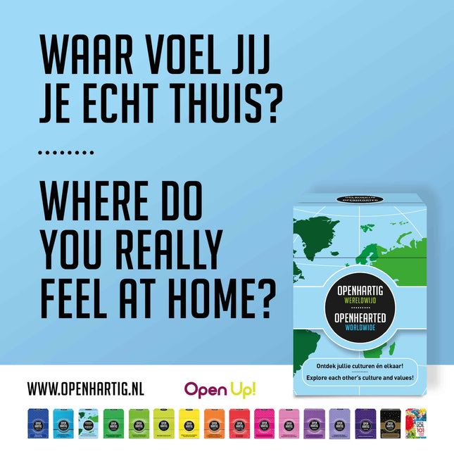 Openhartig Wereldwijd - Openhearted Worldwide