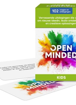 Openminded Kids – party kaartspel – 2 tot 4 spelers