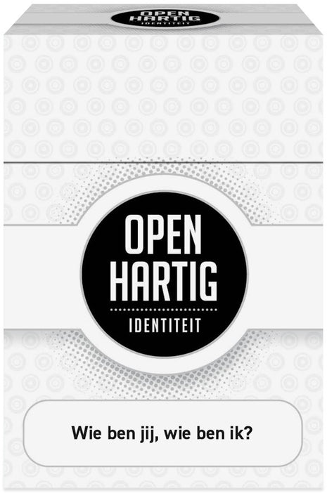 Openhartig Identiteit – party kaartspel – 2 tot 4 spelers