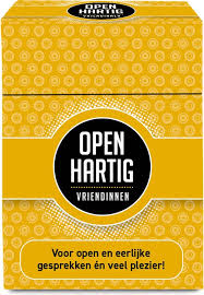 Openhartig Vriendinnen - Gespreksstarter - Kaartspel – party kaartspel – 2 tot 4 spelers
