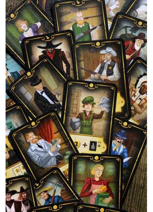Dit is een foto van het spel Carson City Card Game te koop bij Speldorado Spellenwinkel Delft