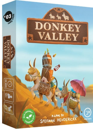 Donkey Valley - Kaartspel - Jolly Dutch – gezellig kaartspel – 2 tot 4 spelers