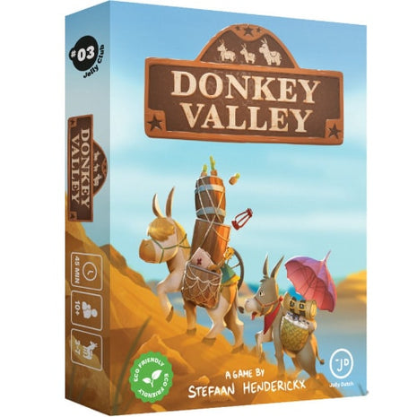 Donkey Valley - Kaartspel - Jolly Dutch – gezellig kaartspel – 2 tot 4 spelers