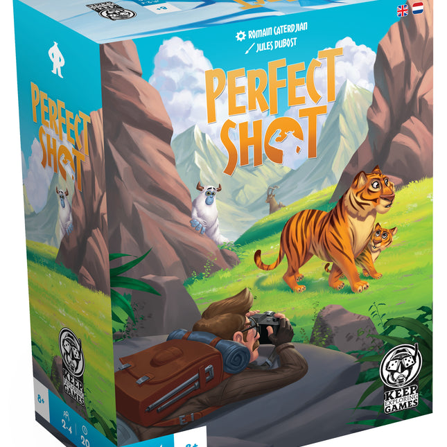 Dit is een foto van het spel Perfect Shot te koop bij Speldorado Spellenwinkel Delft