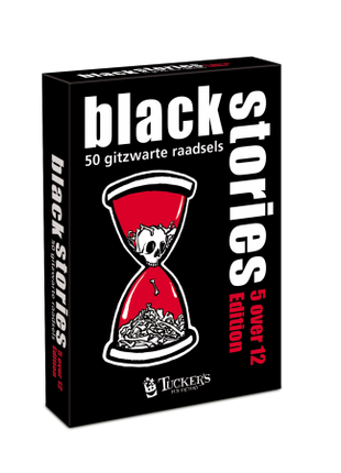 Black Stories 5 over 12 – party kaartspel – 2 tot 4 spelers
