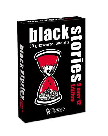 Dit is een foto van het spel Black Stories 5 over 12 te koop bij Speldorado Spellenwinkel Delft