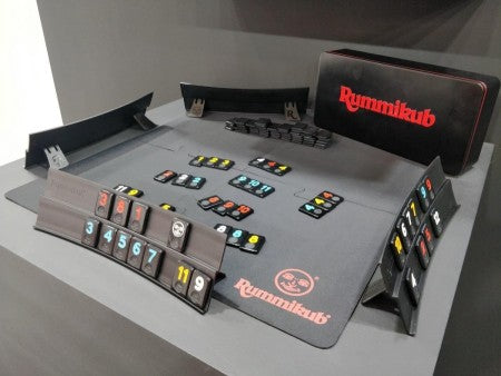 Dit is een foto van het spel Rummikub Black edition te koop bij Speldorado Spellenwinkel Delft