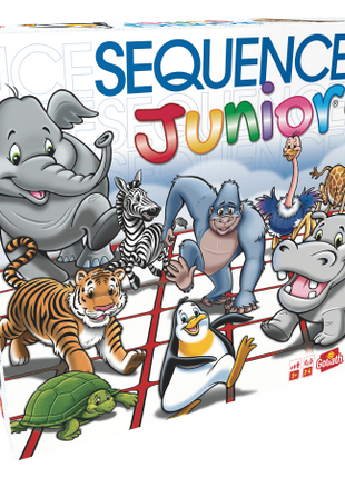 Dit is een foto van het spel Sequence Junior te koop bij Speldorado Spellenwinkel Delft