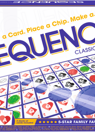 Sequence – gezellig kaartspel – 2 tot 4 spelers