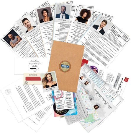 Dit is een foto van het spel Investigation Files Moord in Parijs te koop bij Speldorado Spellenwinkel Delft