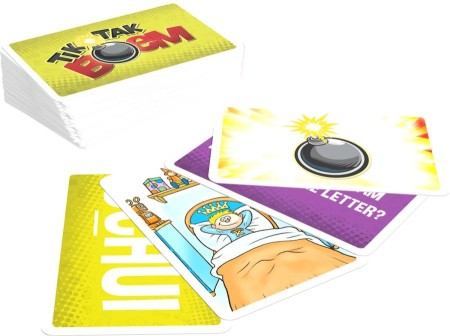 Dit is een foto van het spel Tik Tak Boem Cardgame te koop bij Speldorado Spellenwinkel Delft
