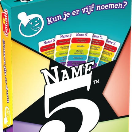 Name 5 NL Cardgame
