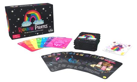 Dit is een foto van het spel Rainbow Pirates NL te koop bij Speldorado Spellenwinkel Delft