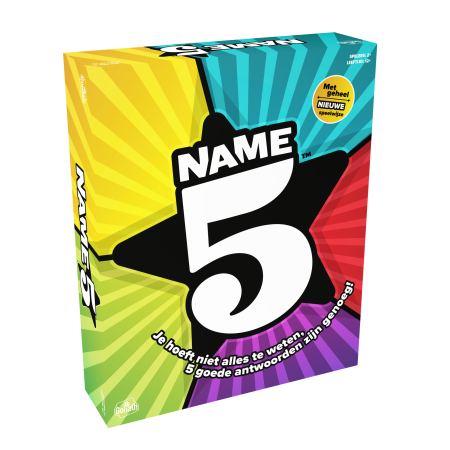 Name 5 Boardgame (Refresh), GOL-929.685.006 van Boosterbox te koop bij Speldorado !